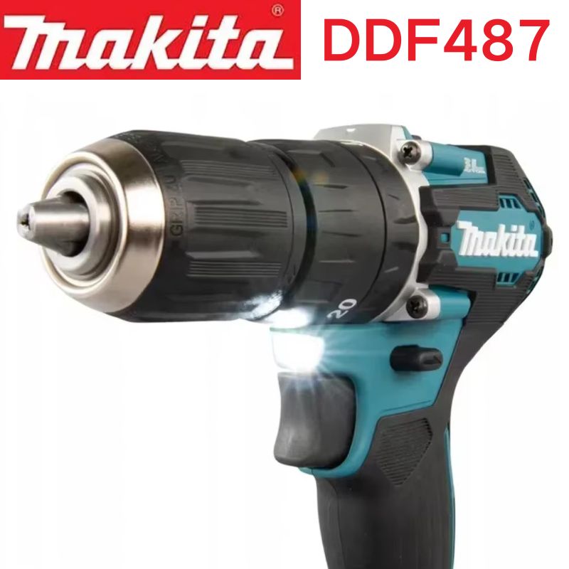 Makita Drill Ddf484 - ماكيتا الأصلية. مثقاب كهربائي لاسلكي DDF487