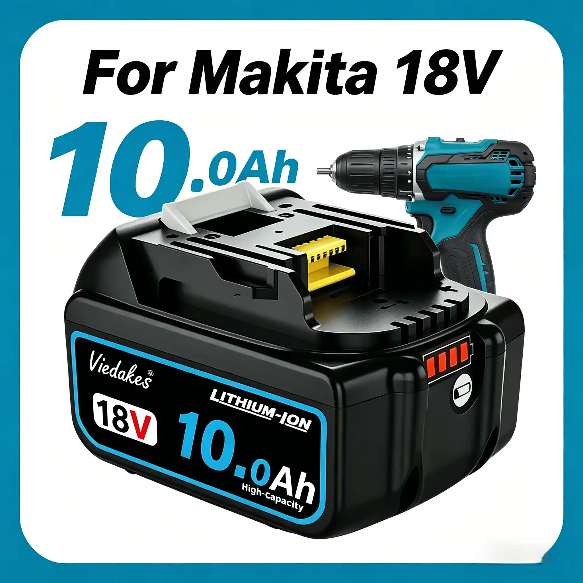 Makita Drill Ddf484 - بطارية ليثيوم أيون 18 فولت 12.0