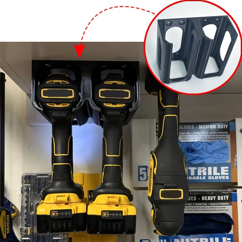 Power Tools In Workshop - رف تخزين الأدوات، منظم أدوات الطاقة