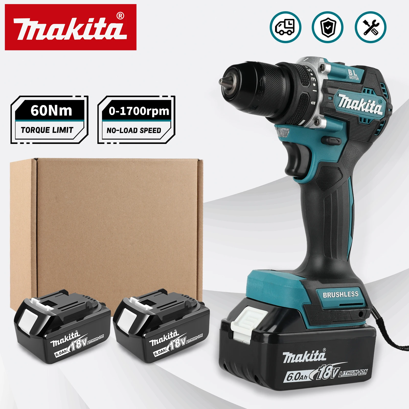 ماكيتا DDF487 مثقاب كهربائي 18 - مراجعة Makita Drill Ddf484 وسعره