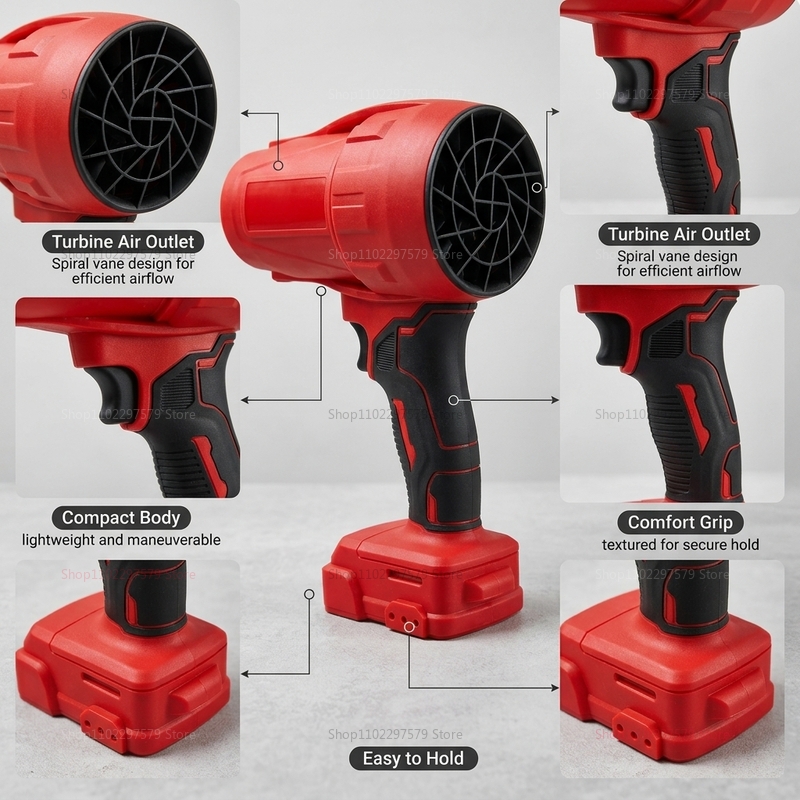 مروحة توربو لاسلكية 18 فولت مع - مراجعة Power Tools In Workshop وسعره