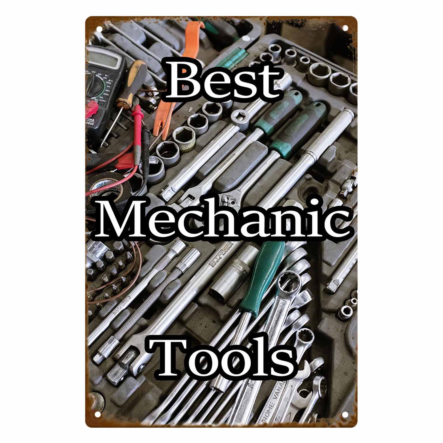 لافتة معدنية مسطحة ثنائية الأب - مراجعة Best Tools For Workshop وسعره