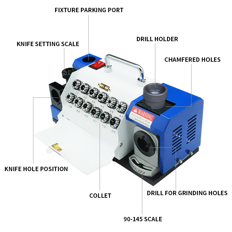 مطحنة مثاقب لولبية 3-13 مم، أد - مراجعة Workshop Tools Knife Sharpener وسعره