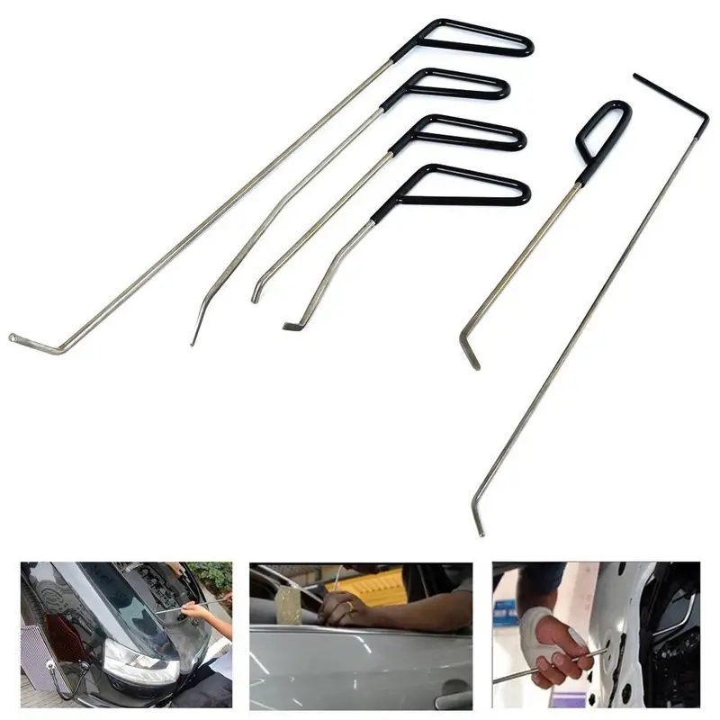 6 قطعة دنت السيارة مجتذب قضيب  - مراجعة Car Workshop Tools Equipment وسعره