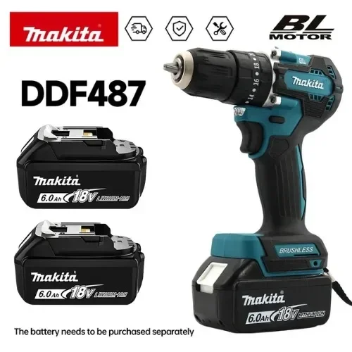 مثقاب ماكيتا الأصلي DDF487 الل - مراجعة Makita Drill Ddf484 وسعره