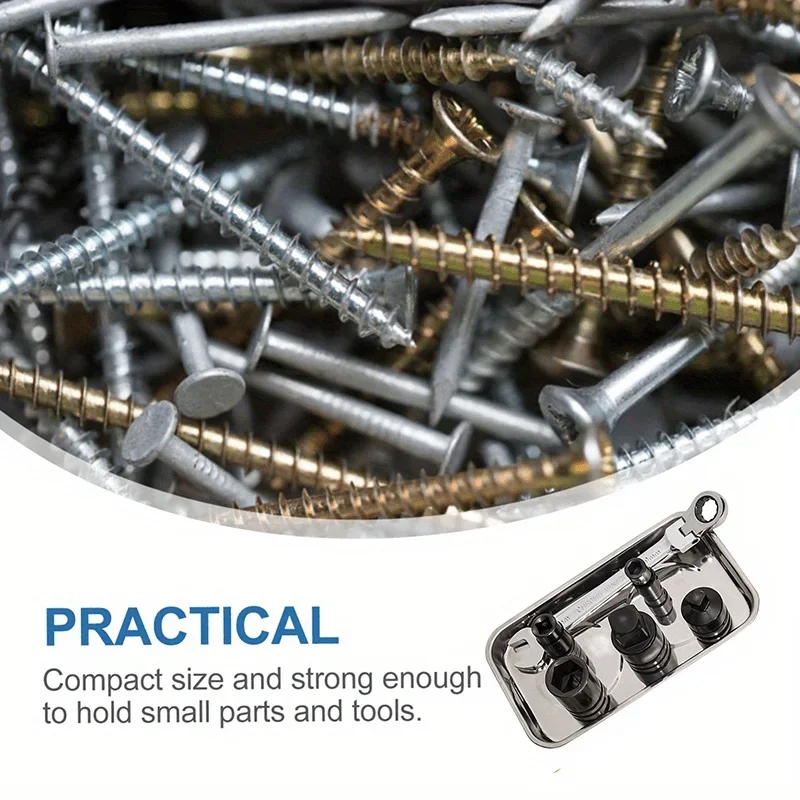 صينية مغناطيسية من الفولاذ الم - مراجعة Magnetic Parts Tray وسعره