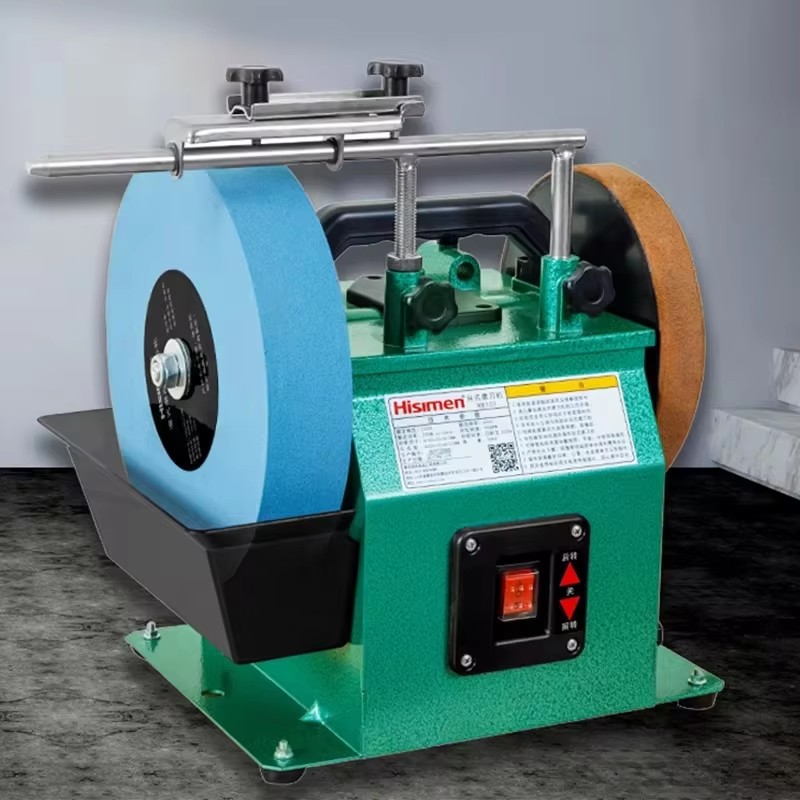 آلة طحن كهربائية ثنائية العجلا - مراجعة Workshop Tools Knife Sharpener وسعره